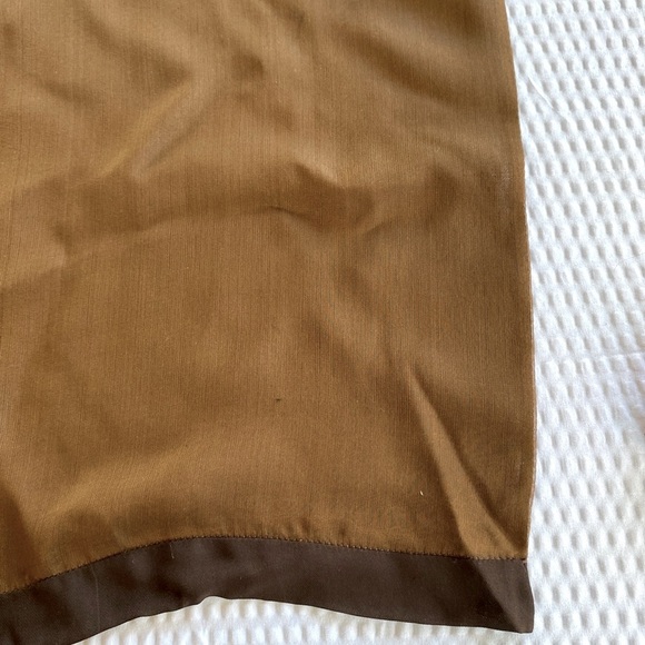 Prairie New York Silk Wrap Brown 53” Long Shimmery - Picture 1 of 5
